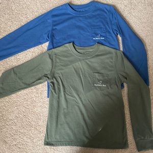 Two long sleeve Properly Tied tees